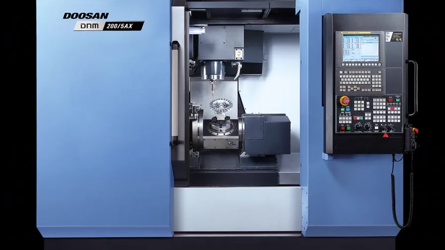 Doosan 5-axis vertical machining centre
